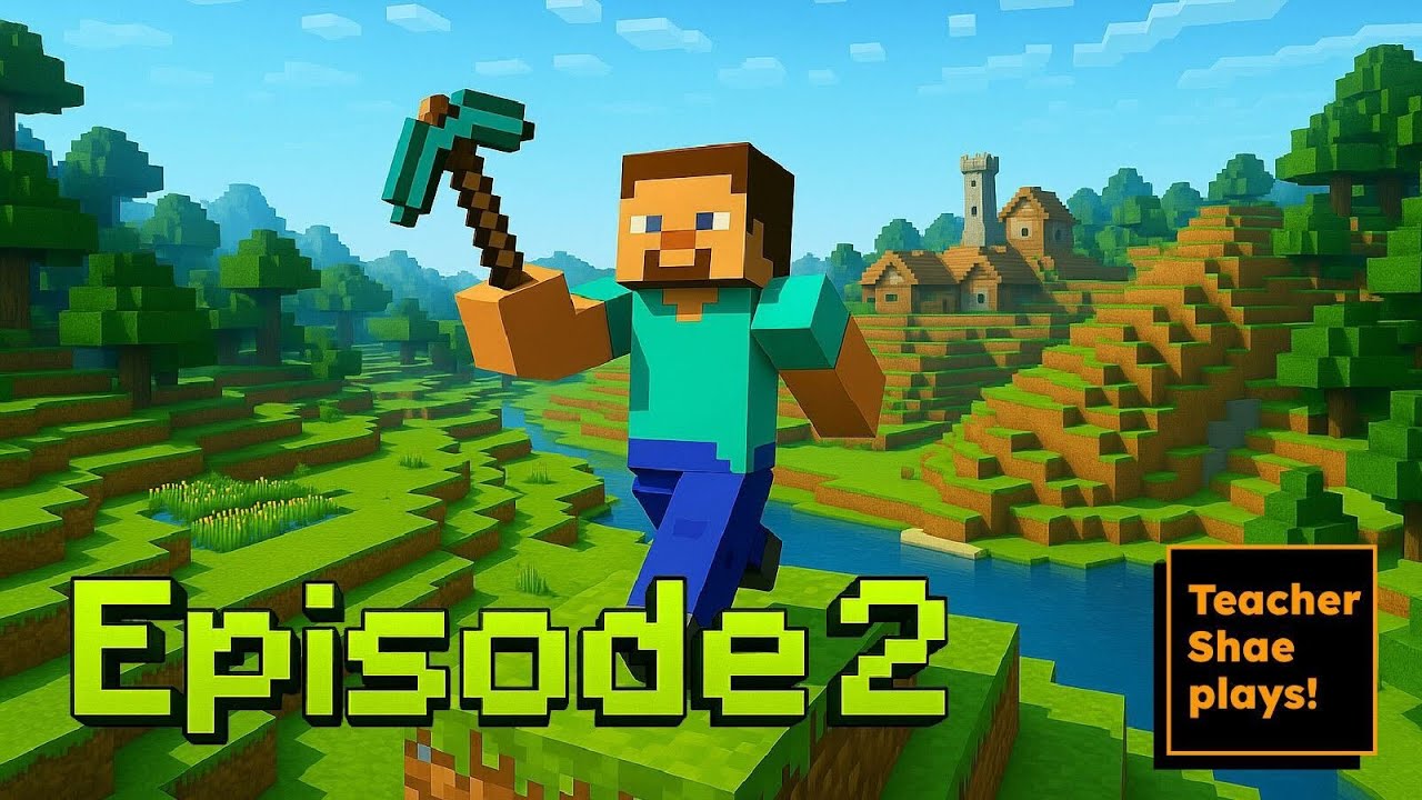 Minecraft Ep. 2 — Building a Glass House