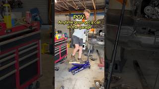 Me literally every time someone calls. #oneeyedgarage #automobile #autorepair #mechanic #garage