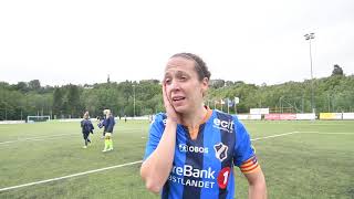 Stabæk Melissa Bjånesøy etter KIL/Hemne 12.7.2020