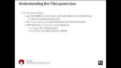 Flex in a Week :: v1 12 Laying out components in Containers