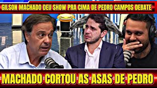 UNBELIEVABLE! See the moment Gilson Machado DESTROYED Pedro Campos in an epic debate