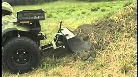 Swisher Dump Bucket  Quad & ATV - SET SWISHER Baggerscha​ufel / Frontlader von Goetz Motorsport