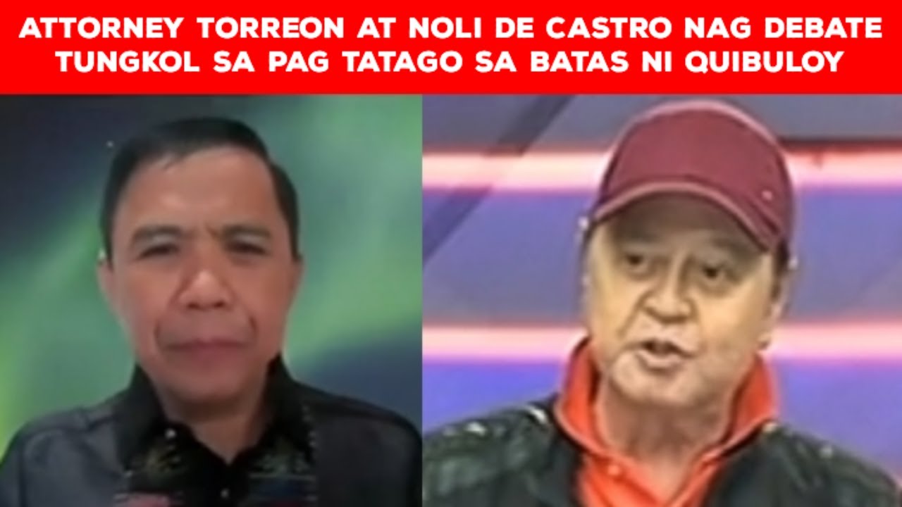 noli de castro vs atty torreon - YouTube