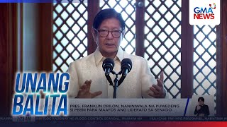 Dating SP Franklin Drilon, naniniwala na puwedeng mamagitan si PBBM para maayos... | Unang Balita