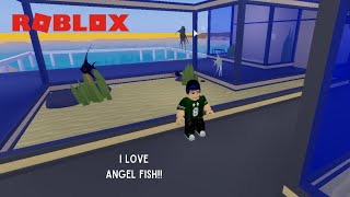 CATCHING ANGEL FISH IN SEA LIFE TYCOON ROBLOX screenshot 2