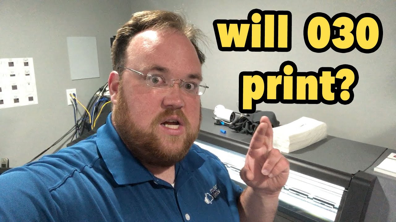 Trying Magnets again adjusting the vacuum on the HP Latex - vlog 244 - Print Shop Updates - YouTube