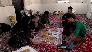 The DINDA family begins a new life in the village and carries out daily tasks.