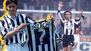 Top 10 BEST Pippo Inzaghi Goals with Juventus 🔥⚽️