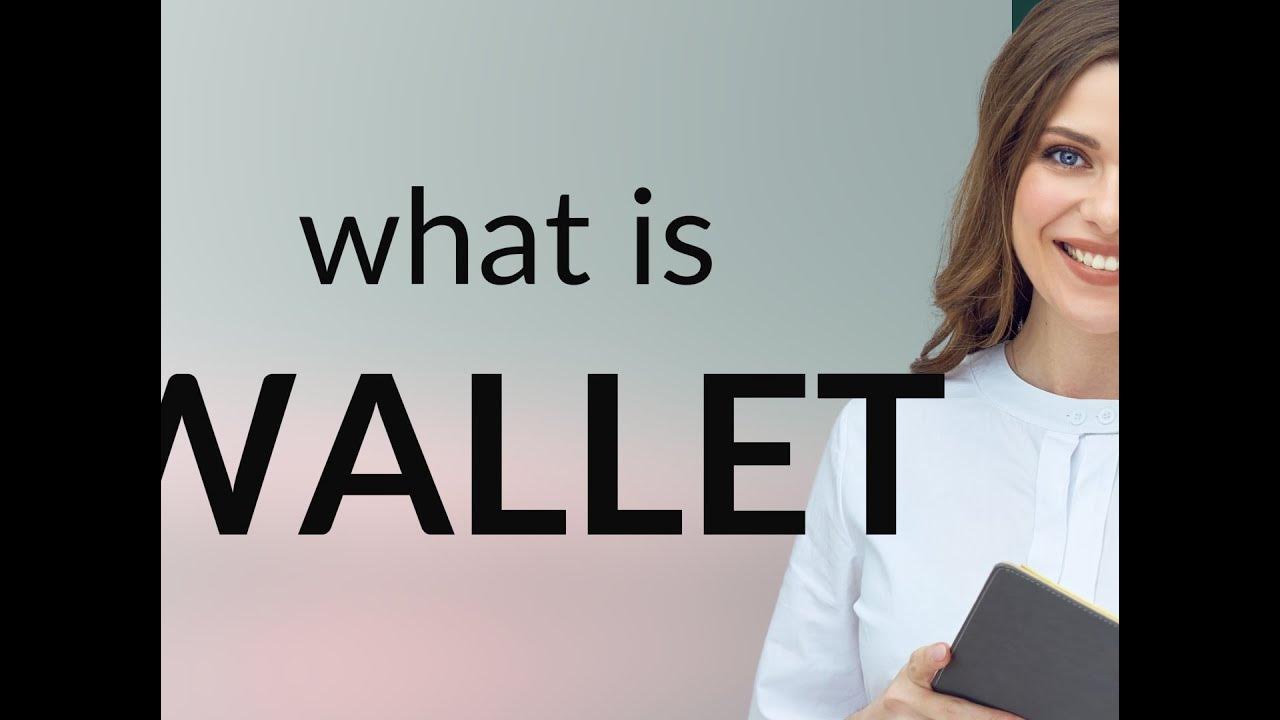 Wallet what is WALLET definition YouTube