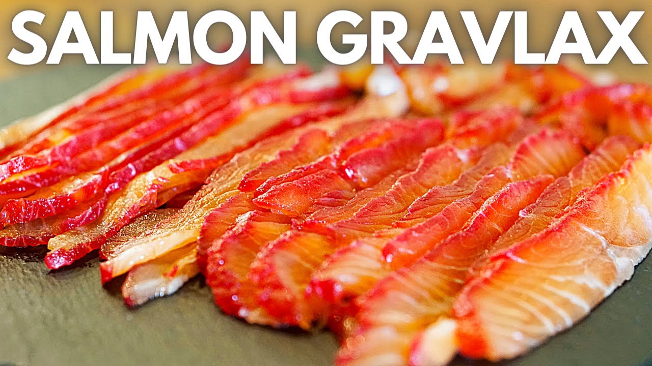Beetroot Cured Salmon Gravlax How To Make Cured Salmon Youtube