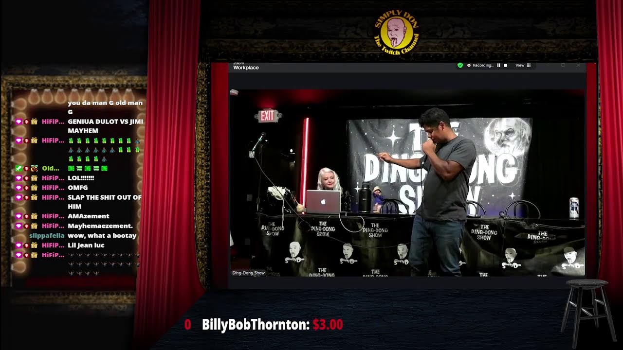 The DING-D0NG SHOW! Sept 15th LIVE from 