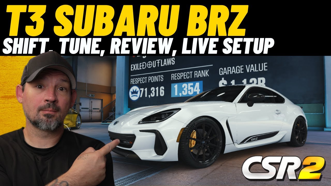 CSR2 2024 BRZ | Shift | Tune | Review | Danny Lighting How to Drive