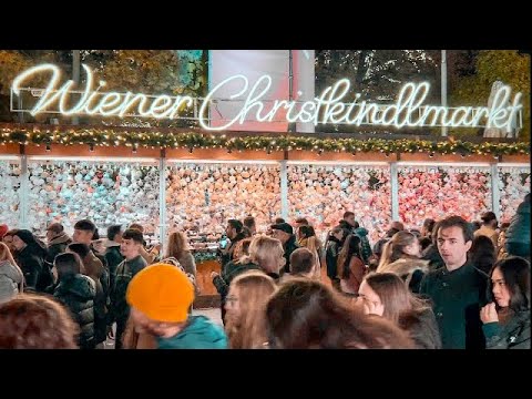 Christmas Market Vienna Walk, November 2023 
