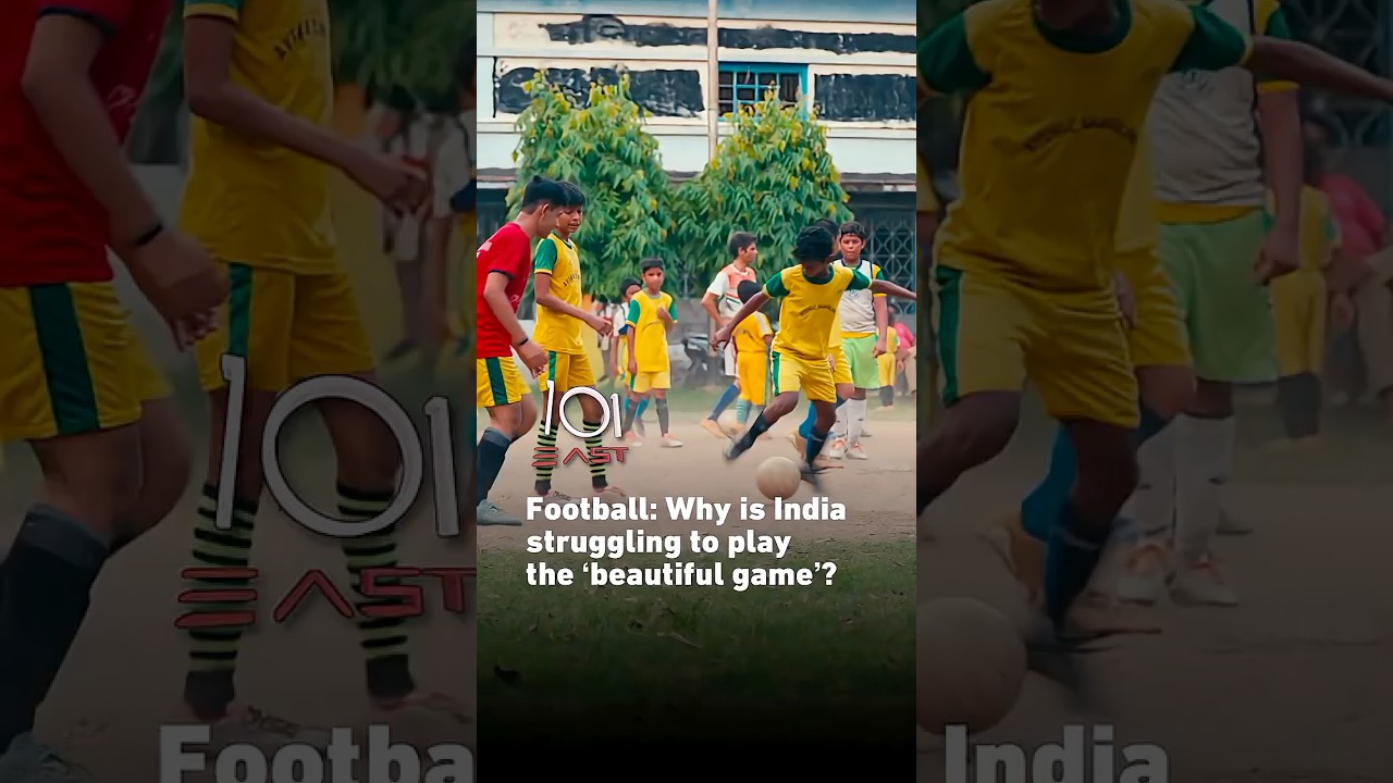 Football: Why is India struggling to play the ‘beautiful game’? | 101 East #shorts