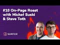 On-Page Roast with Steve Toth and Michał Suski! [SaaS Sites Edition]