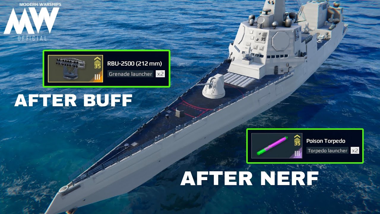 USS DDG(X) - After Buff & Nerf Review & Gameplay🔥- Modern Warships
