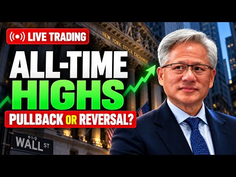 $<strong>NVDA</strong> $TSM All-Time Highs 🚨 Yields, FOMC Minutes Ahead | Live Trading Stock Market Today