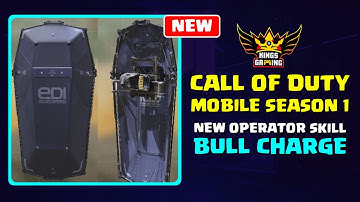 BULL CHARGE NEW OPERATOR SKILL CALL OF DUTY MOBILE | COD MOBILE BULL CHARGE OPERATOR SKILL GAMEPLAY