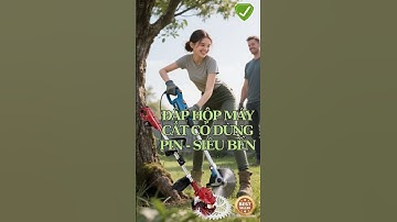 🔋 Máy Cắt Cỏ Pin Balo Siêu Trâu – Đập Hộp & Test Thực Tế!#shorts #maycatco