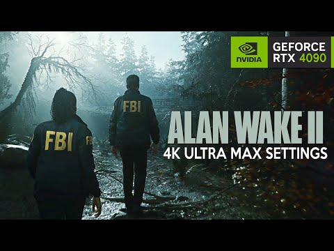 ALAN WAKE 2 First 1 Hour of Gameplay | BEST GRAPHICS OF 2023 - RTX 4090 4K Ultra Max Settings