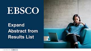 New EBSCO UI Features: Expand Abstract NEW UI
