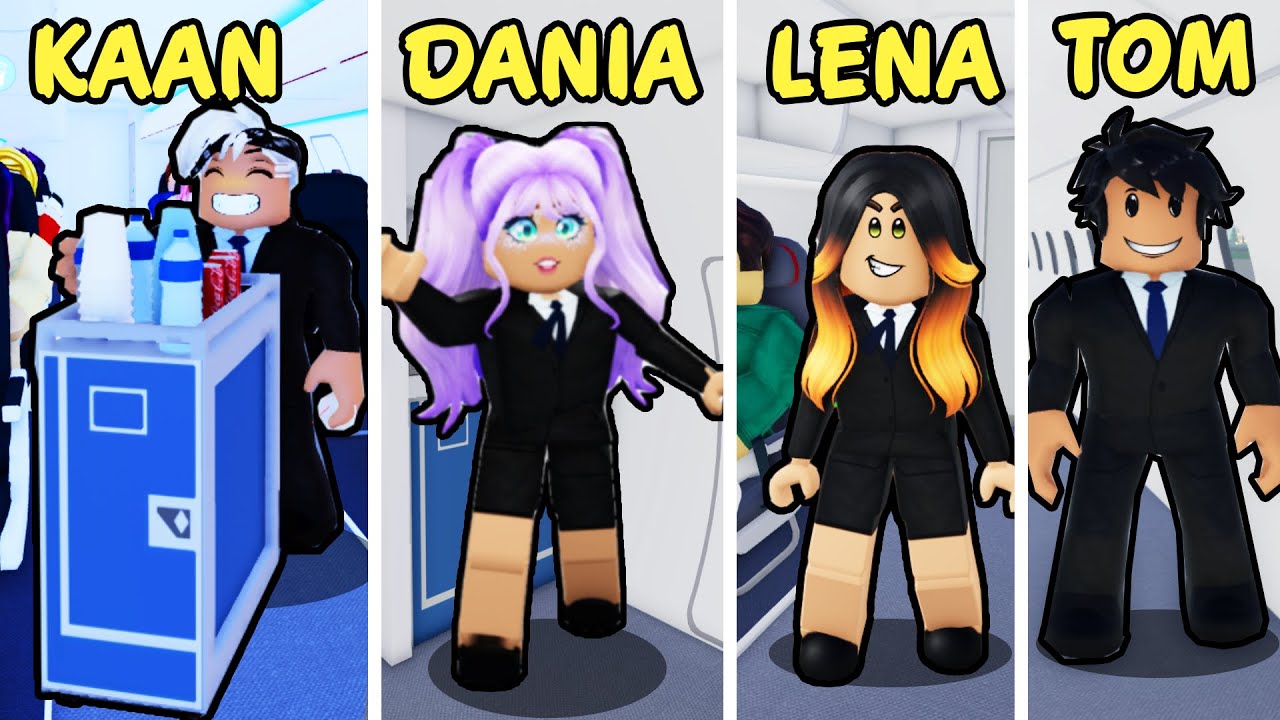 4 Freunde ARBEITEN 24 STUNDEN ALS FLUGBEGLEITER!