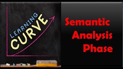 Compiler Design Lecture 4 - Introduction to Semantic Analyser Phase|By Shivangi Bhadouria