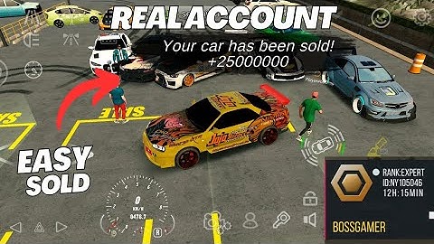 HOW TO MAKE EASY $25000000 SOLD CAR PARKING MULTIPLAYER NEW UPDATE