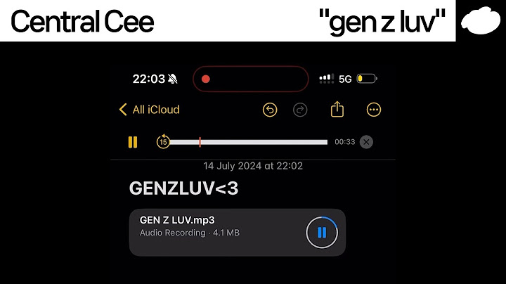 2020년대 소년소녀 연애백서 / Central Cee - gen z luv [가사해석]