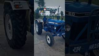 Farmtrac 60 Tractor For Sale📅 Model: 2000💰 Haryana Number (HR26) #farmtrac60 #tractor #tractormandi