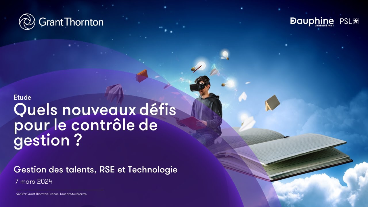 Replay restitution de l'étude : Quels nouveaux défis pour l'avenir du contrôle de gestion ?