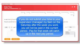 SUNY Erie Time Entry in Workday
