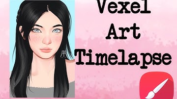 Vexel Art | Timelapse on Infinite Painter
