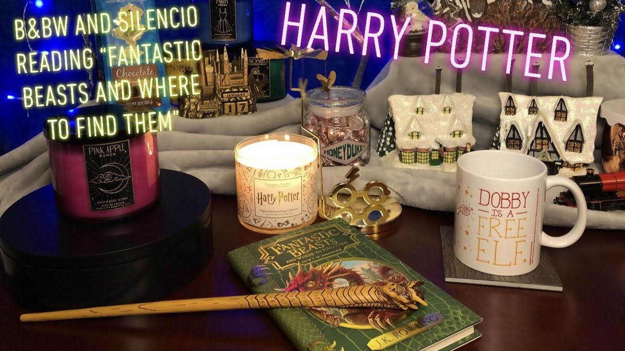 ⚡️Harry Potter⚡️ Charmed Aroma Magical Moments + B&BW Pink Apple Punch🕯 With Silencio Reading📚