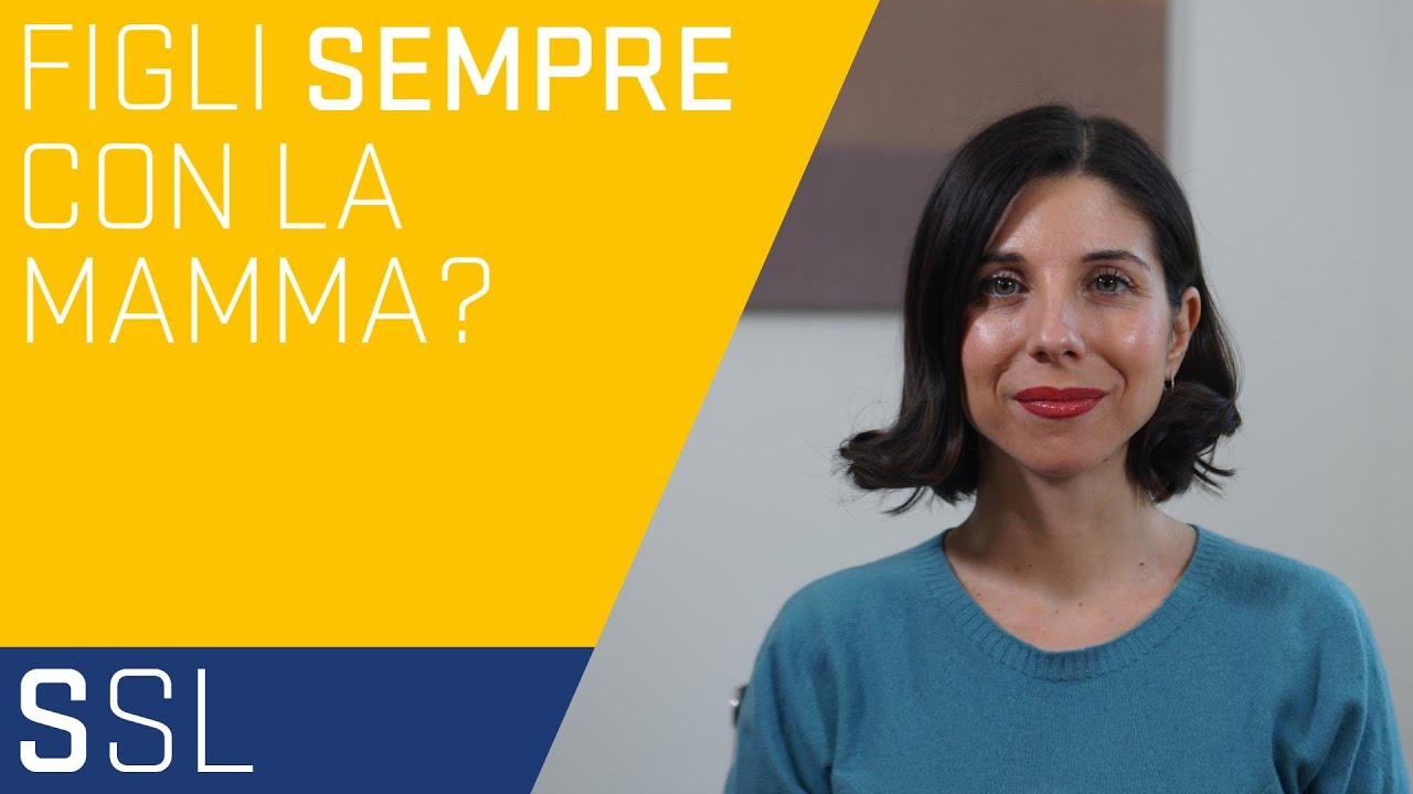 SEPARAZIONE E COLLOCAMENTO DEI FIGLI: PERCHÉ SEMPRE I BAMBINI RIMANGONO SEMPRE CON LA MAMMA?