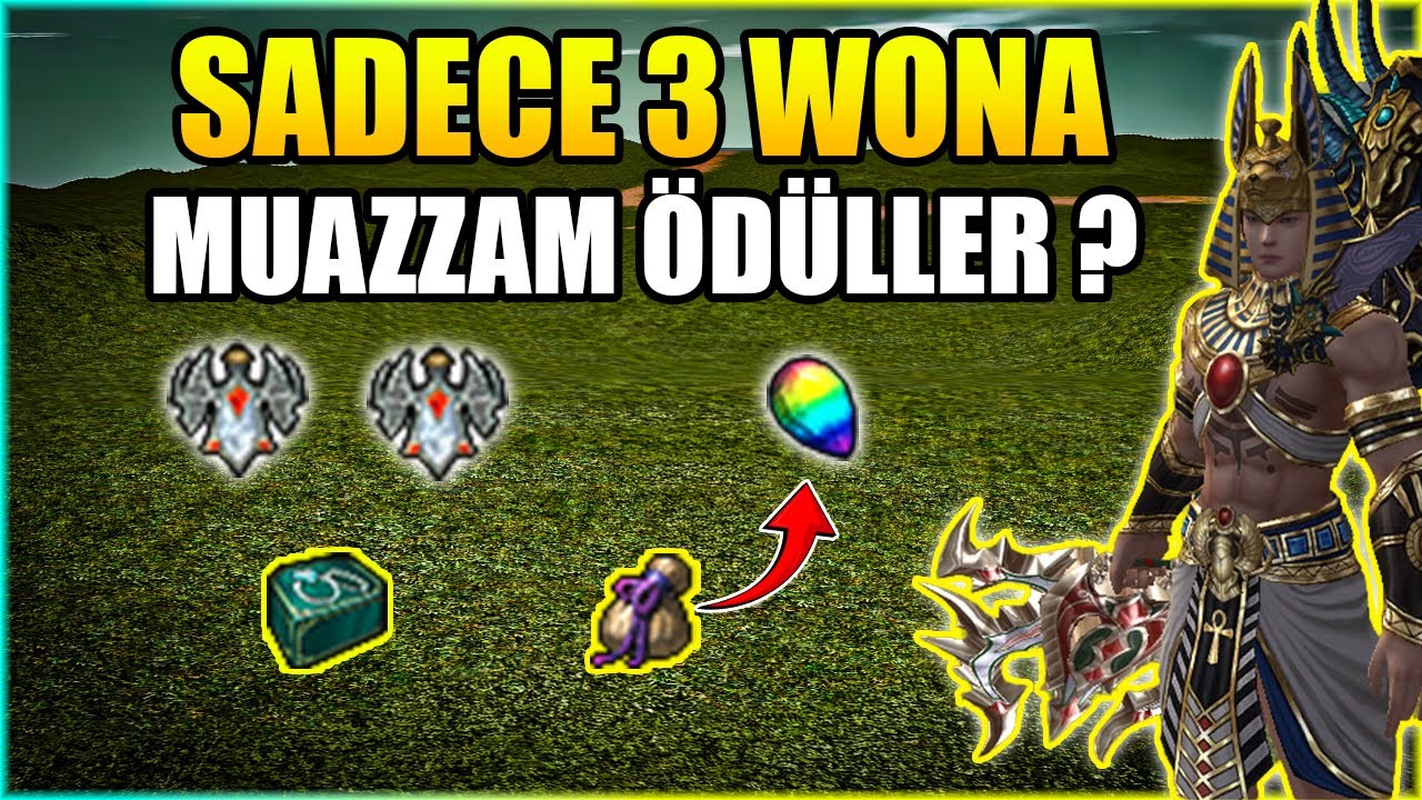 SADECE 3 WONA MUAZZAM ÖDÜLLER ? Şaman serisi #26 l Metin2 TR Lucifer