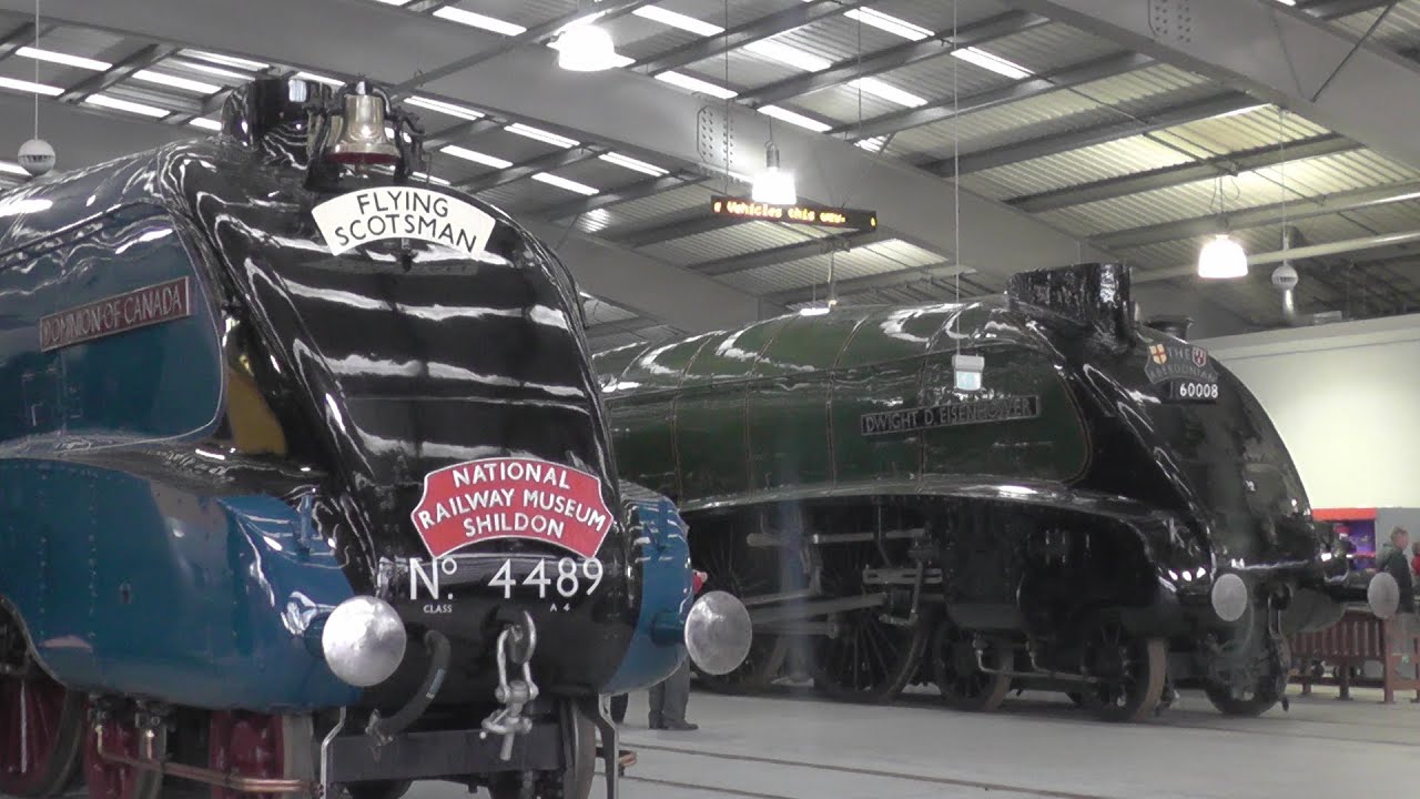 Goodbye 60008 'Dwight D Eisenhower' and 4489 'Dominion Of Canada' - YouTube