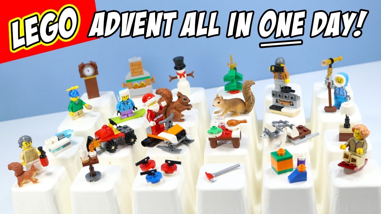 lego minecraft advent calendar