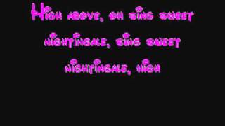 Sing Sweet Nighingale - Cinderella Lyrics