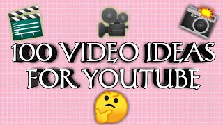Famous 100 VIDEO IDEAS FOR YOUTUBE Wealth