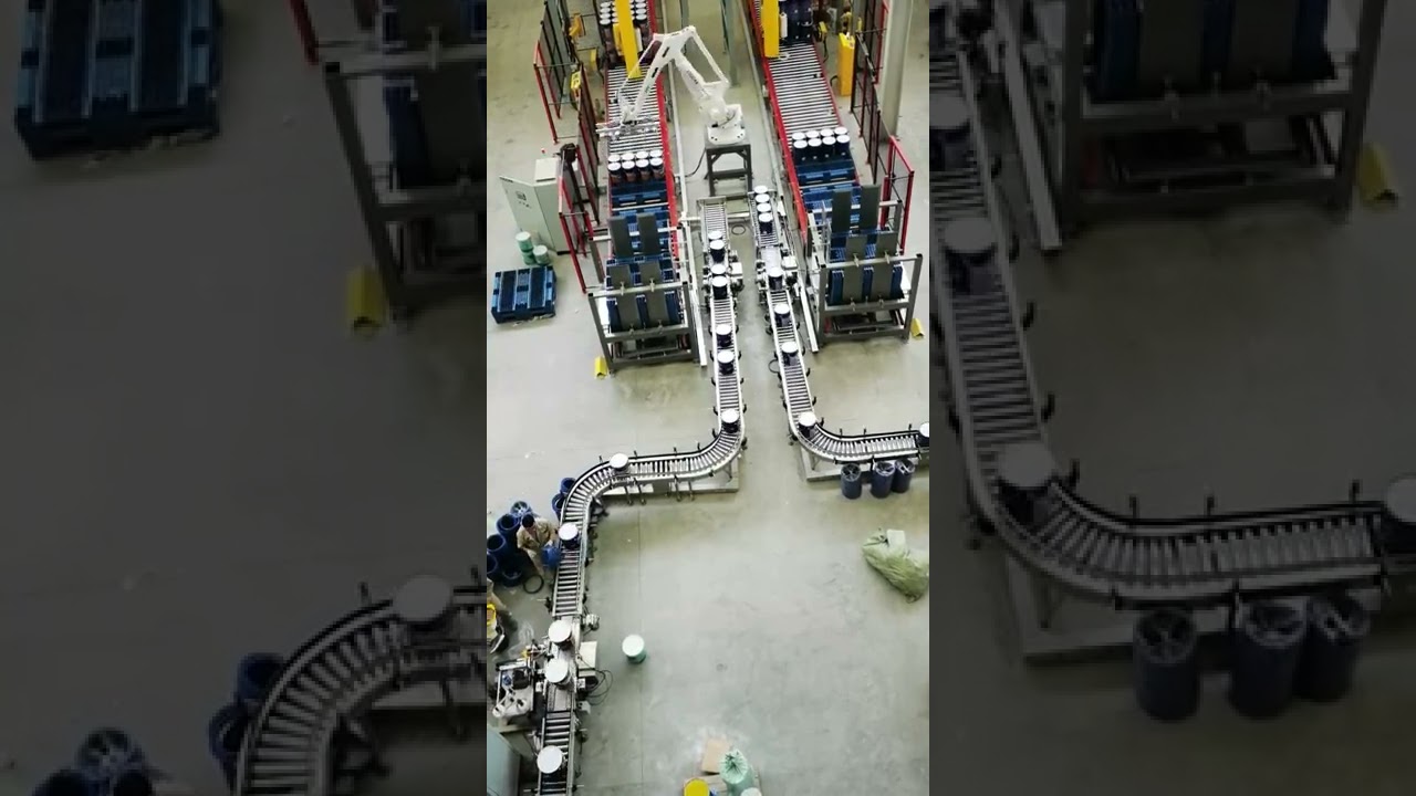 Paint automatic filling machine