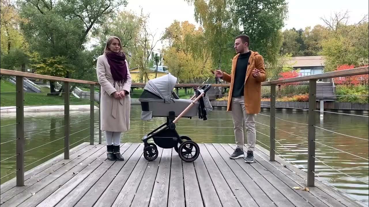 КОЛЯСКА 2 В 1 MOWBABY ZOOM PU - YouTube