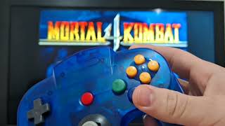 TESTANDO MORTAL KOMBAT 4 NO SUMMERCART64 BARATINHO