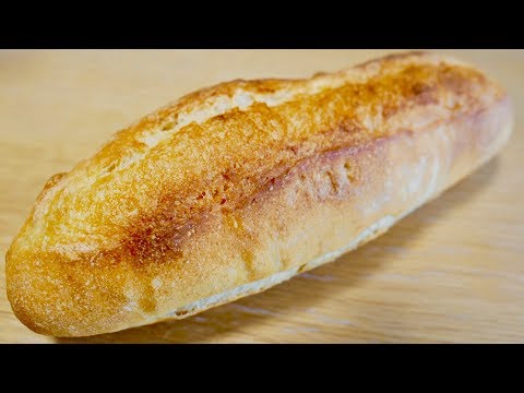 The easiest and simplest way to make French bread (119) - YouTube