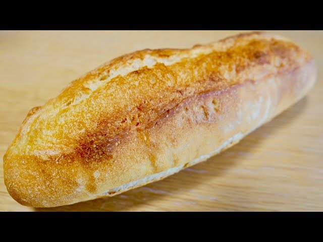 The easiest and simplest way to make French bread (119) - YouTube