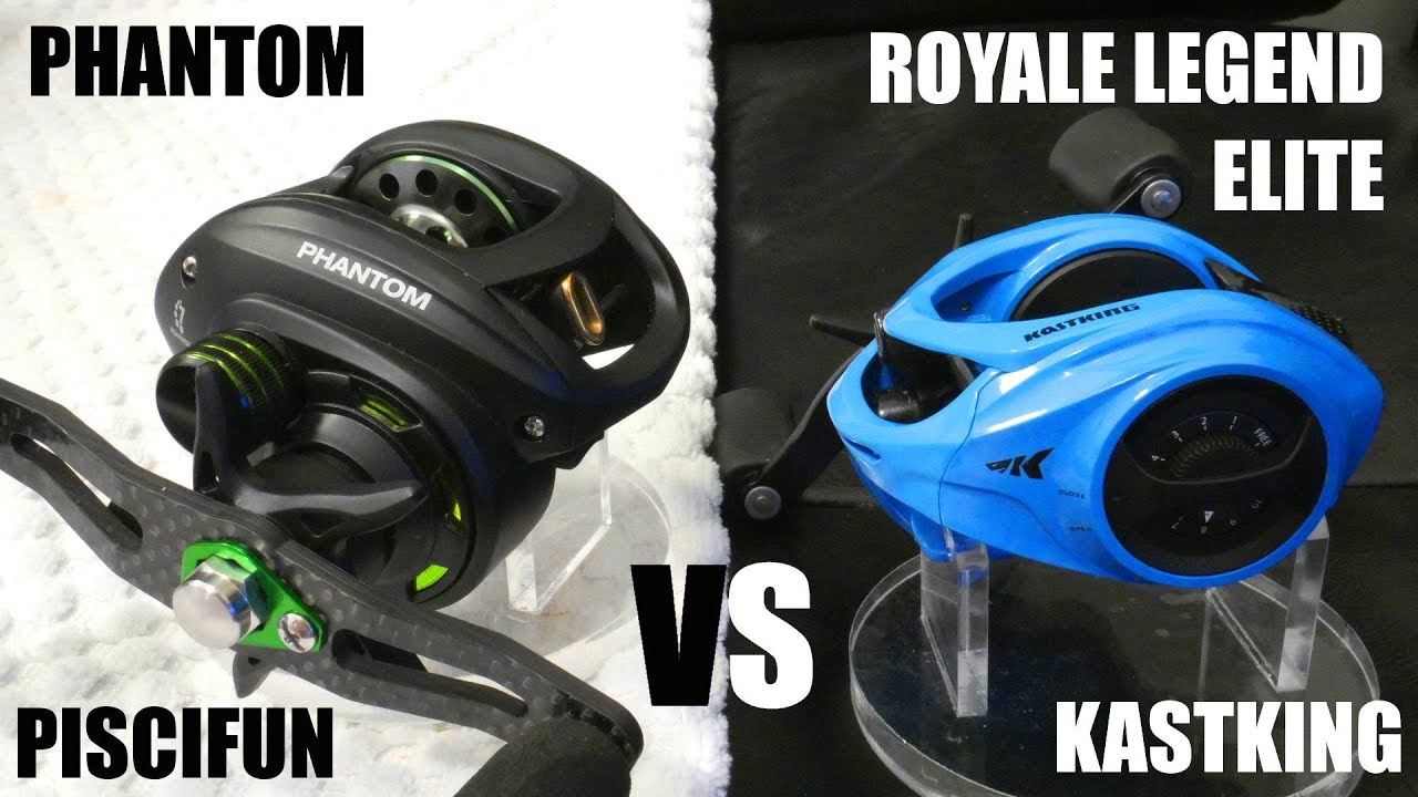 $70 BAITCASTER BATTLE: PISCIFUN PHANTOM VS KASTKING ROYALE LEGEND ELITE 