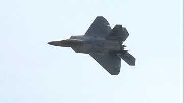 2018 Joint Base McGuire-Dix-Lakehurst Open House & Airshow - F-22 Raptor Demonstration