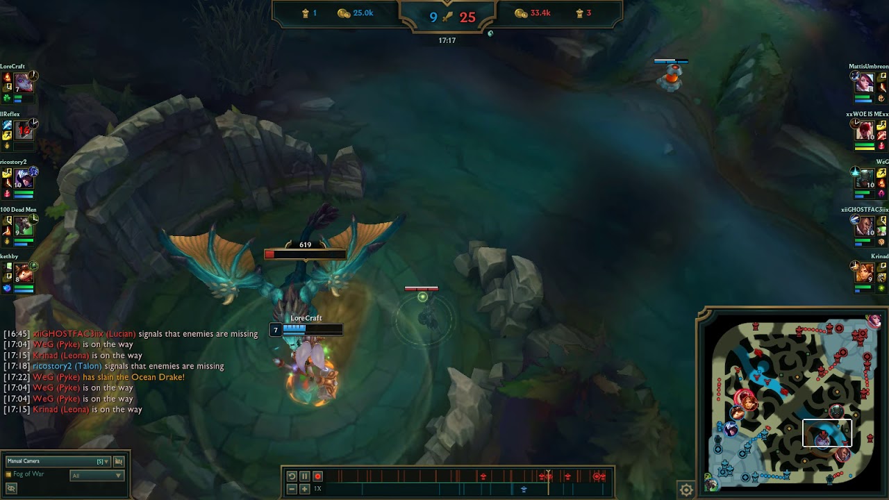 The only way to steal a dragon as Pyke