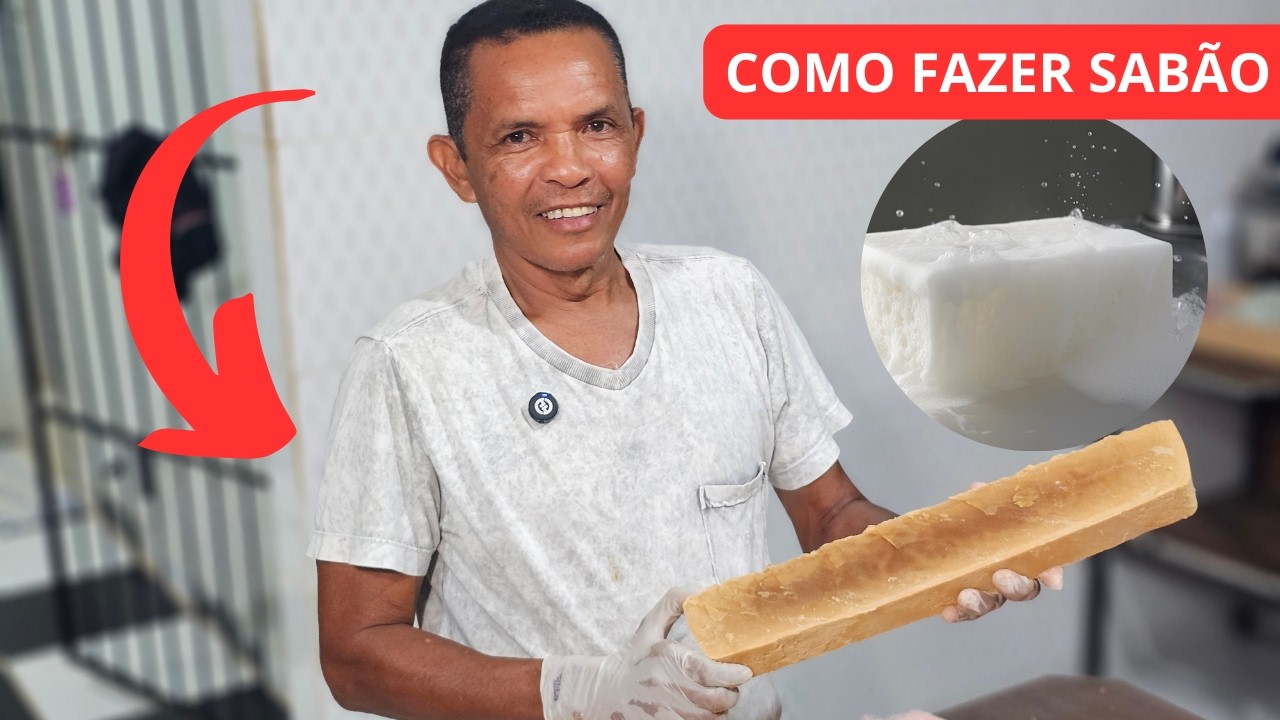 MEU PAI ENSINA A FAZER SABÃO CASEIRO @Elizeu Silva TV