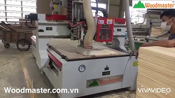 [ Woodmaster ] máy cnc trung tâm 2.5D khoan cắt đa năng WM-1325RB